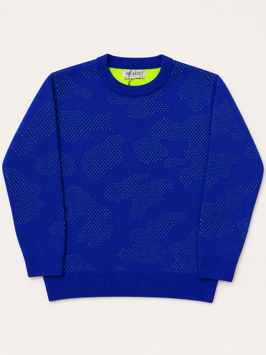 Bkt royal blue sweater