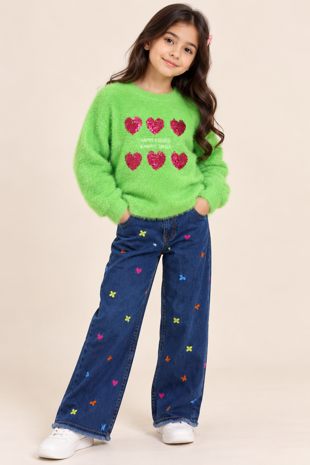 Bkt green sweater