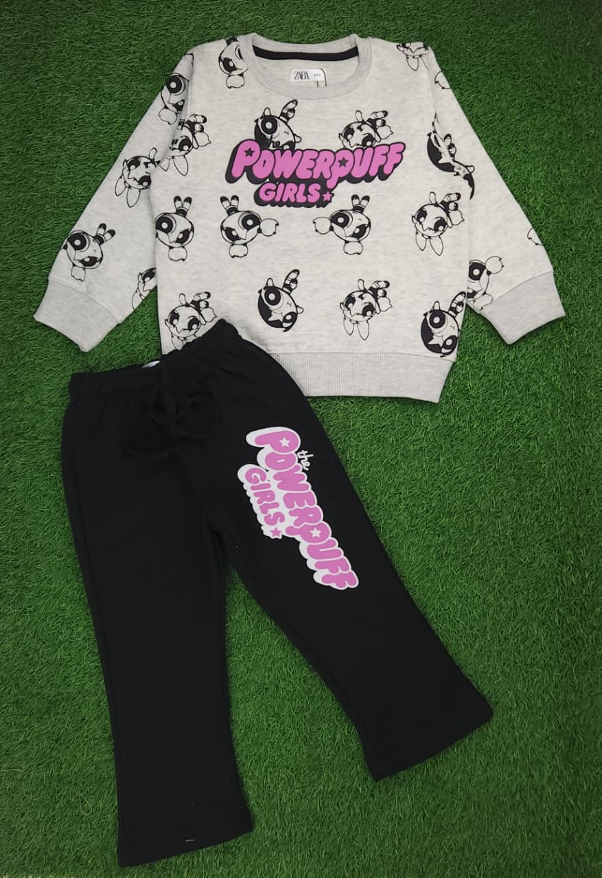 Zara Power girl fleece track suit