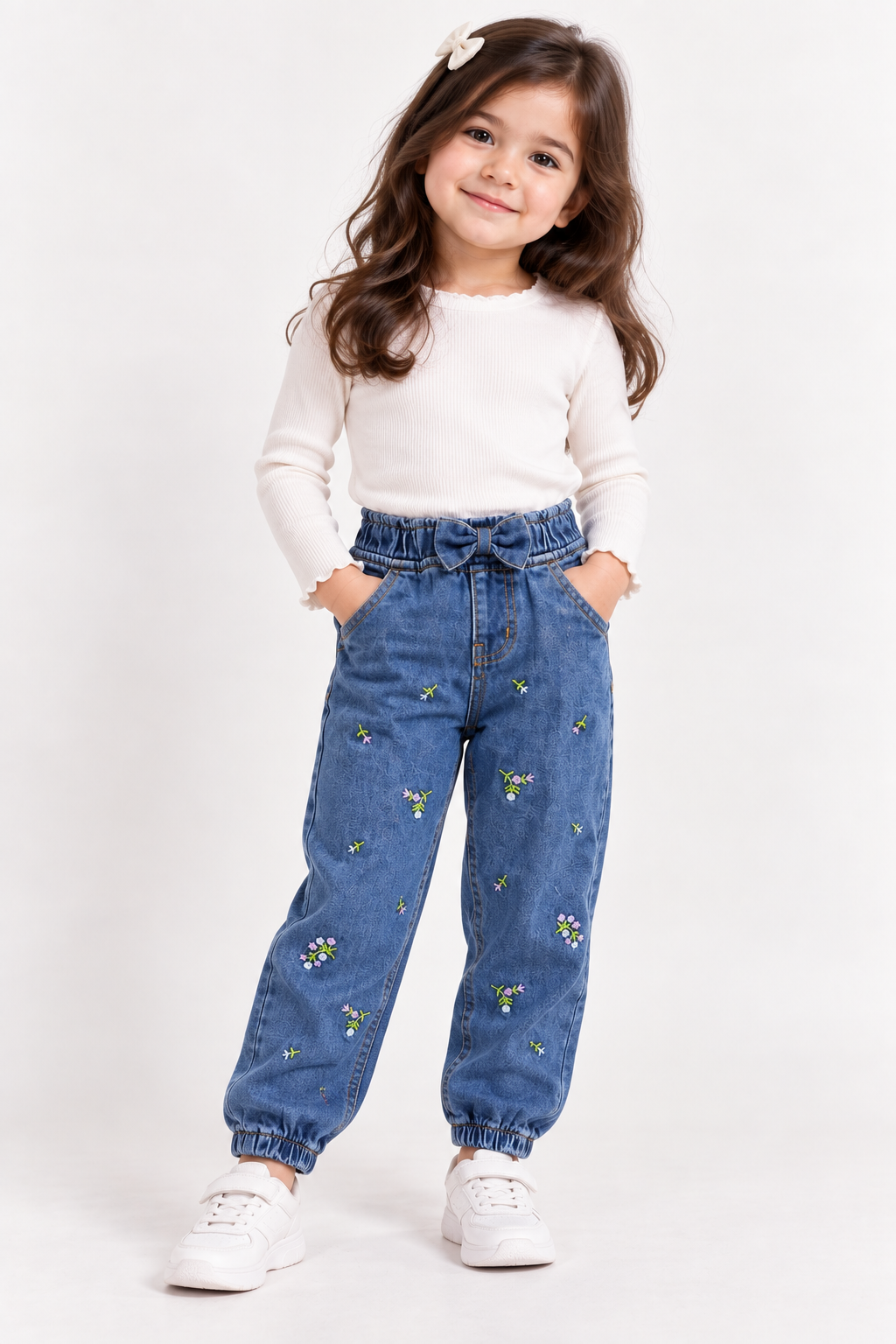 Bow embodied pant