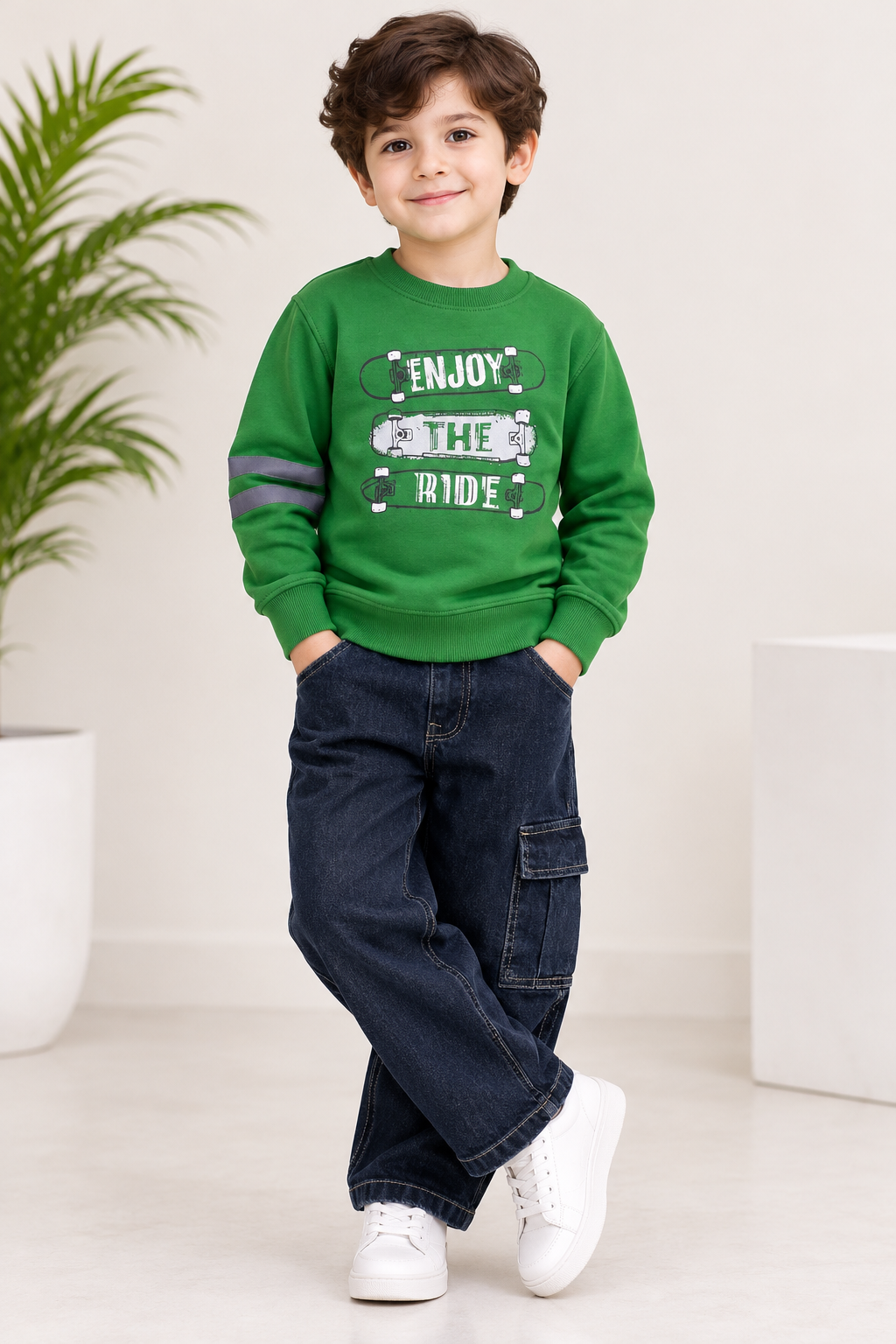 mm green shirt