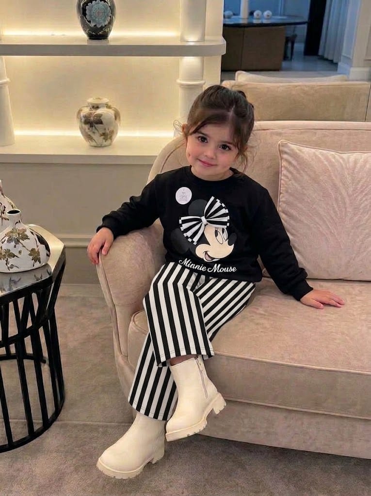 Black mini stripes