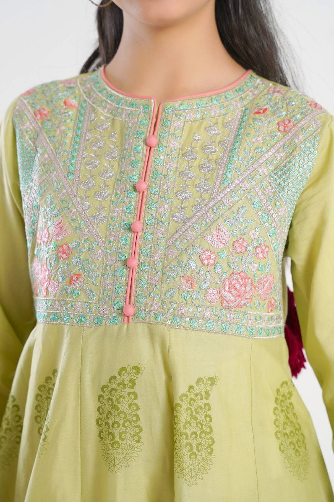 lilly mint green frock