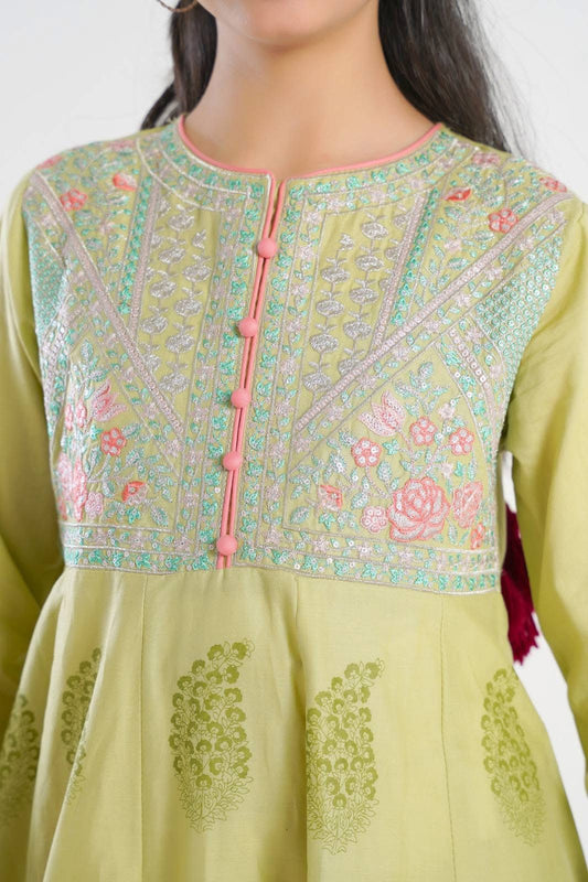 lilly mint green frock