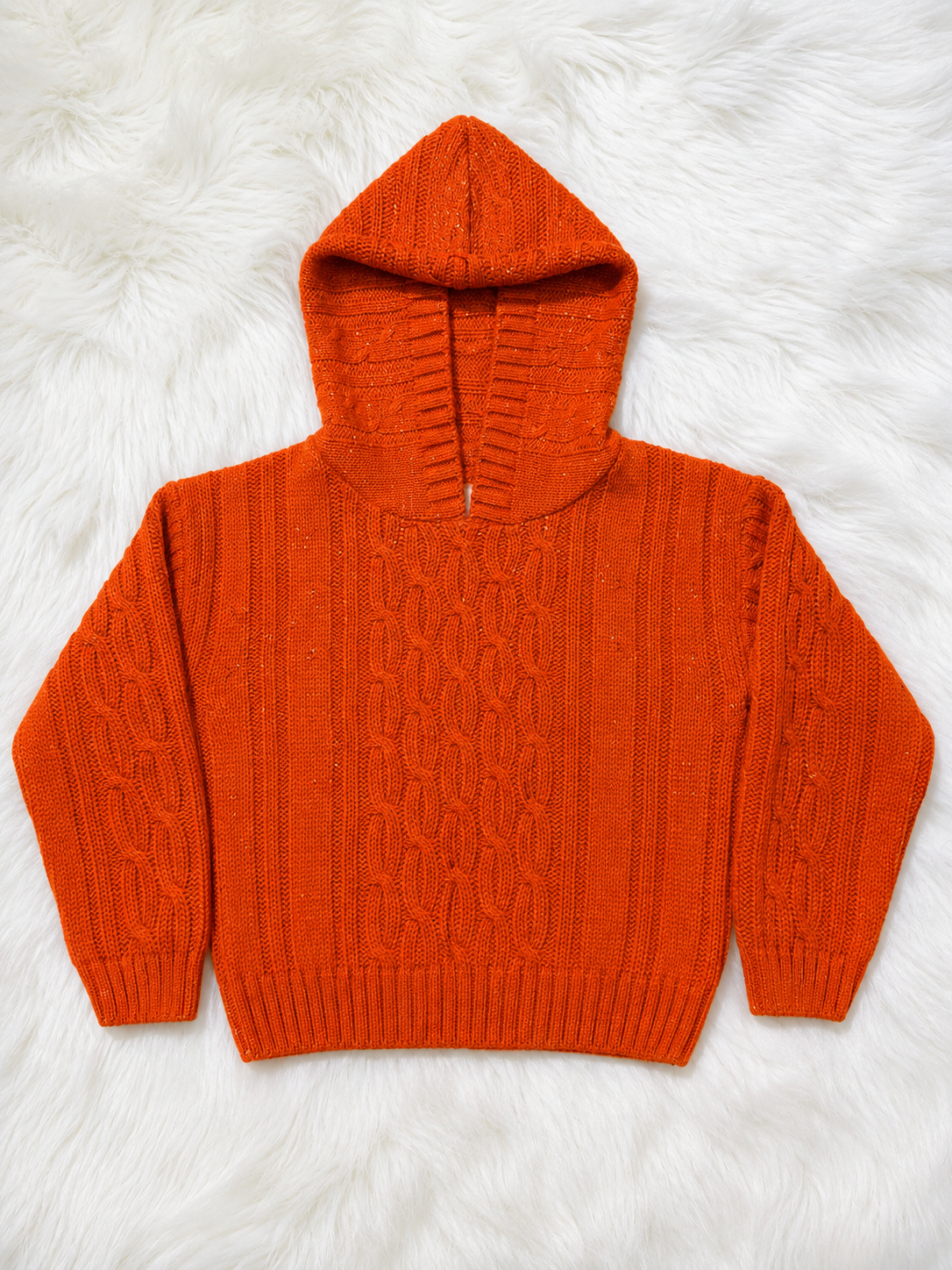 Bkt orange hudi sweater
