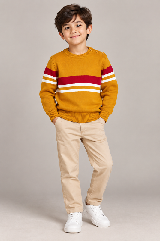 Mm mustard sweater