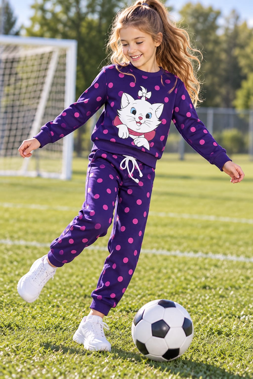 Zara Purple kitty pair