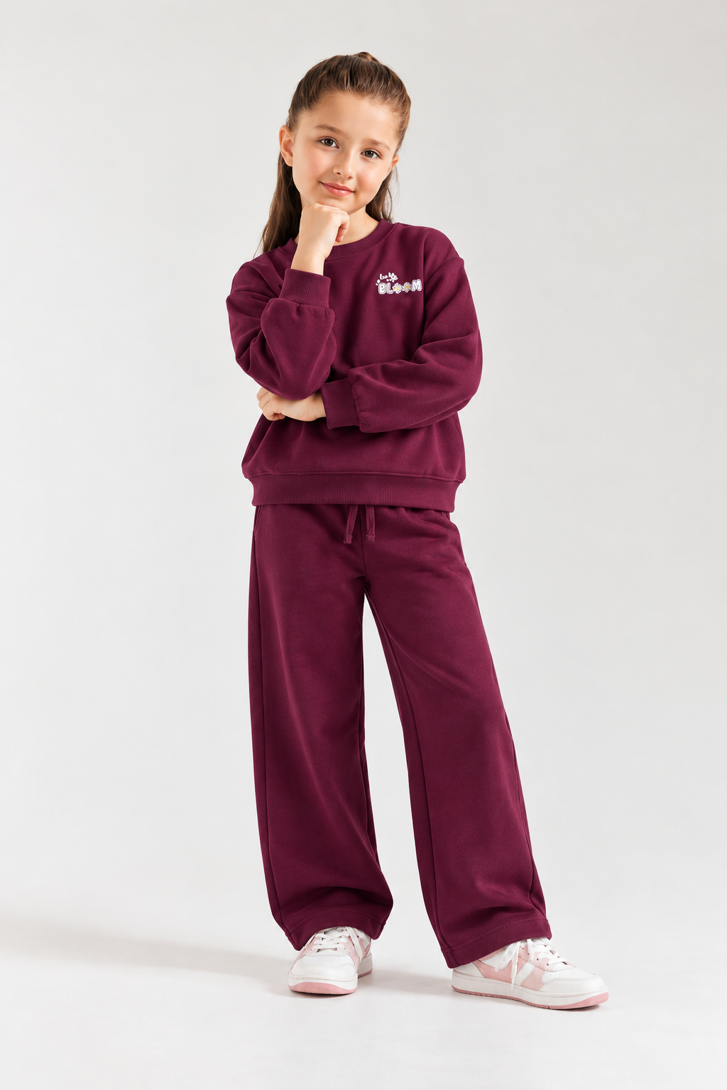 Maroon bloom pair(miniminors)