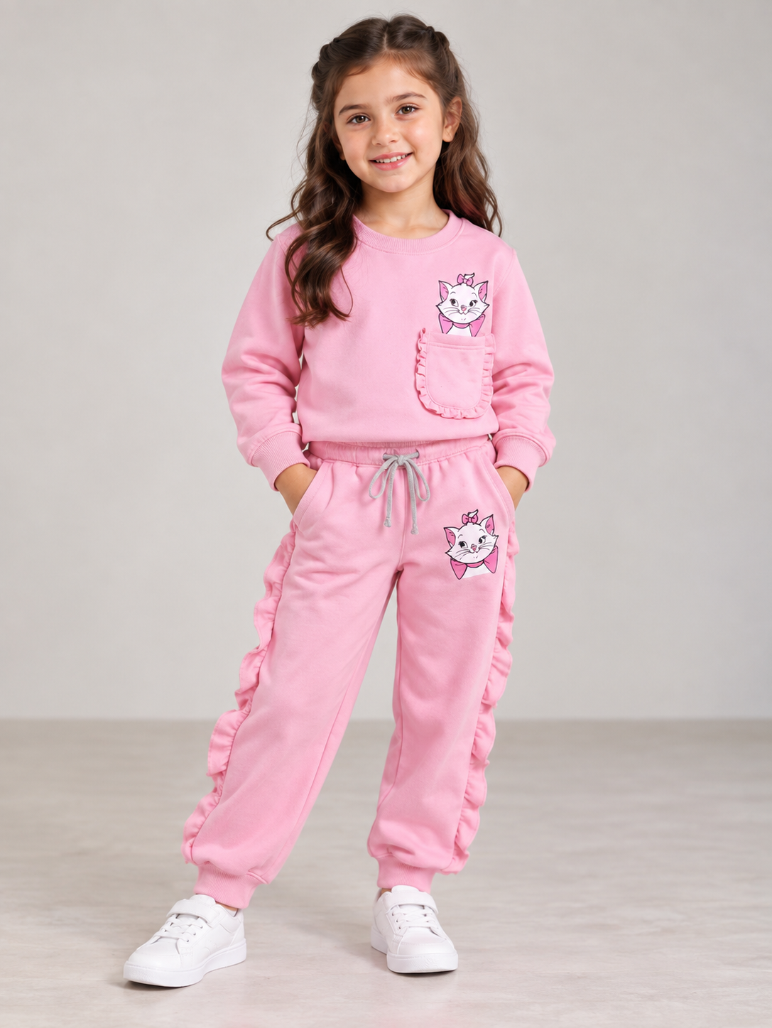 Zara pink frill