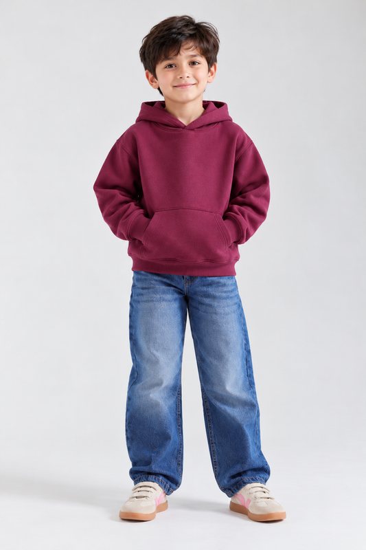 Maroon hoodie