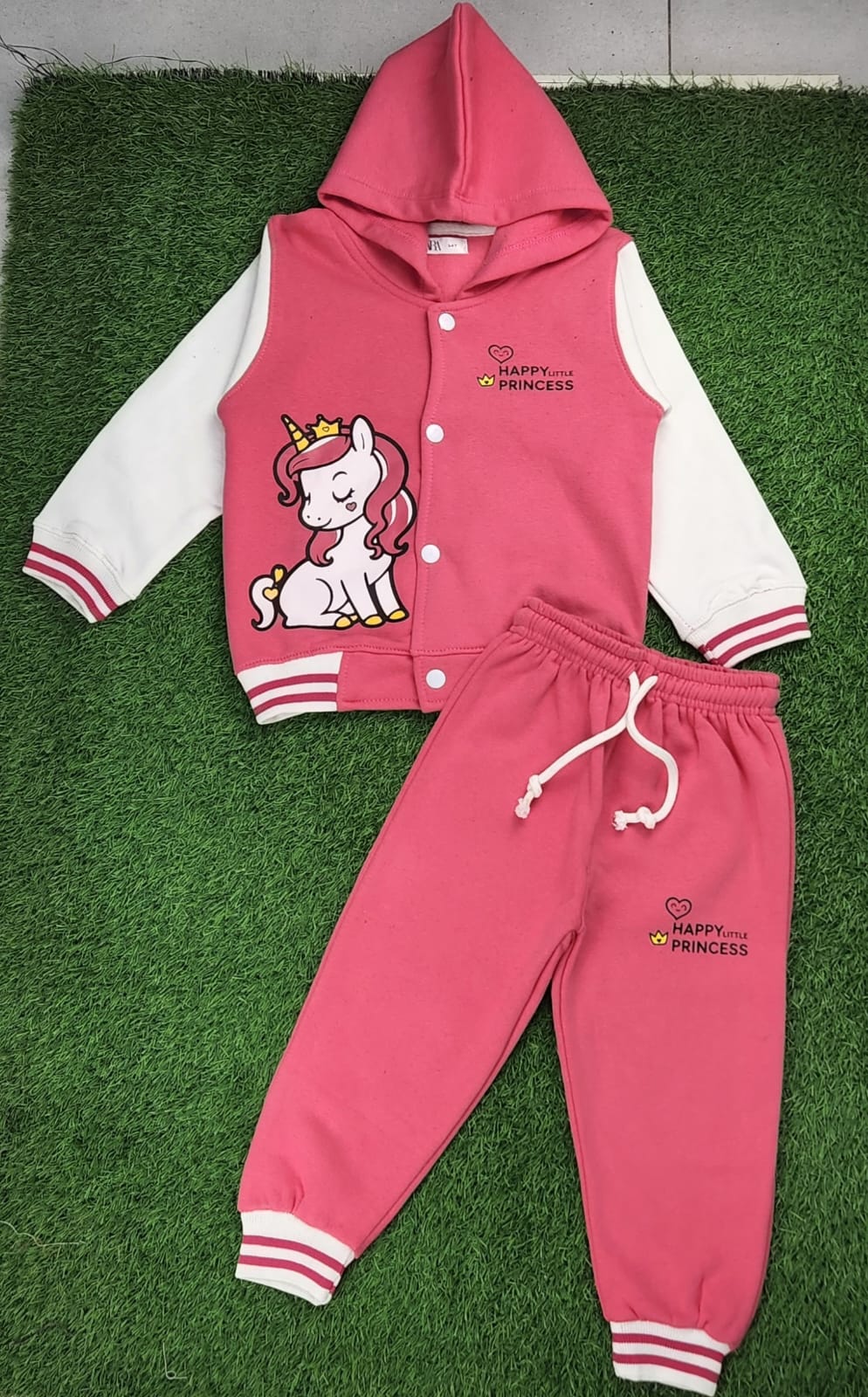 Zara unicorn pink and white