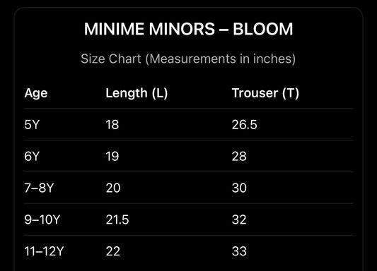 Maroon bloom pair(miniminors)