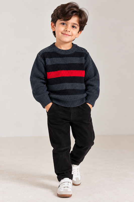 MM Black sweater