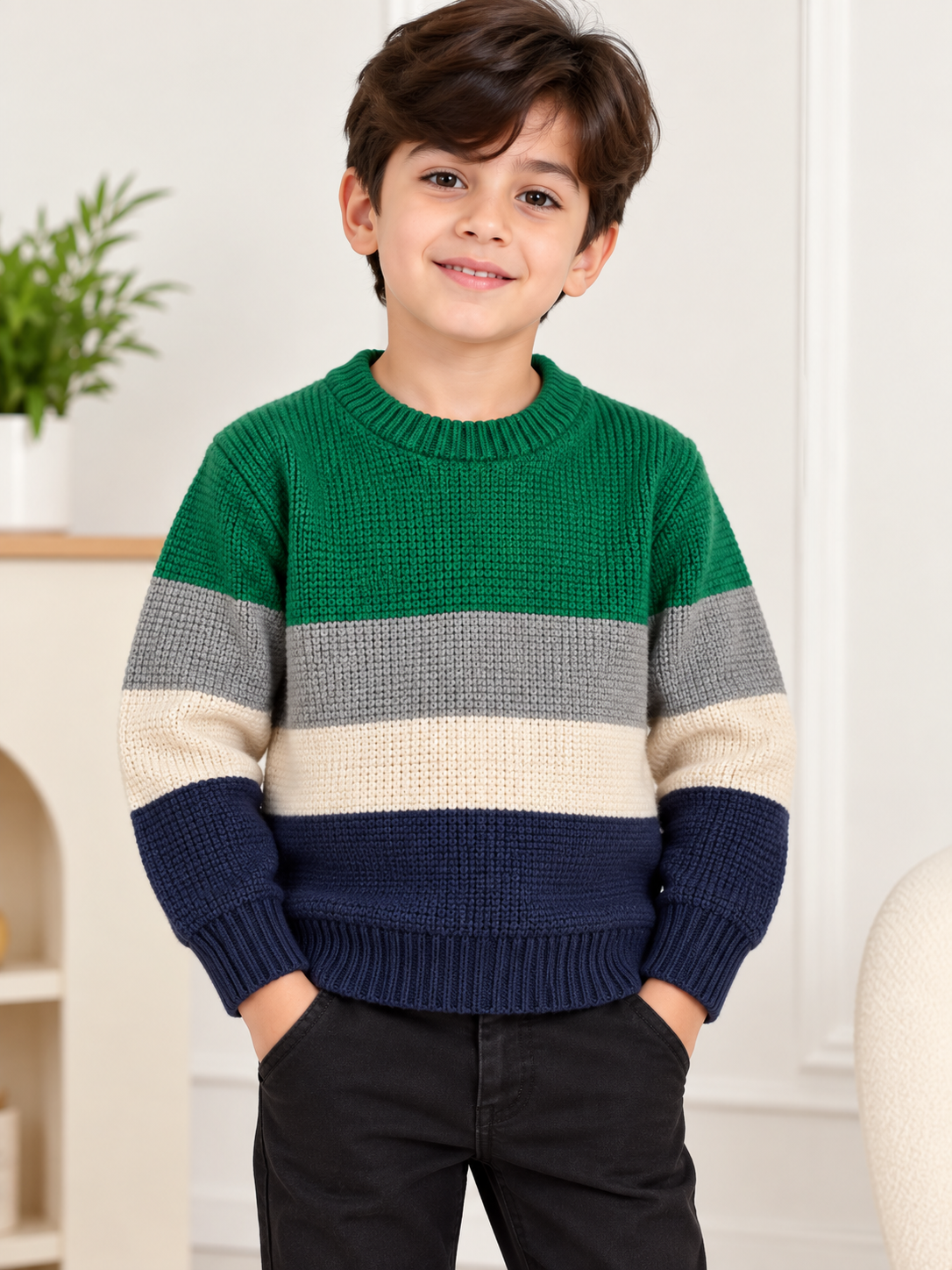 Mini minors green multi