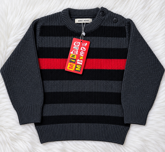 MM Black sweater