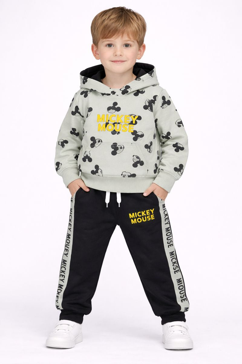 ZARA Boys Mickey Mouse Hoodie Tracksuit – 2-Piece Set