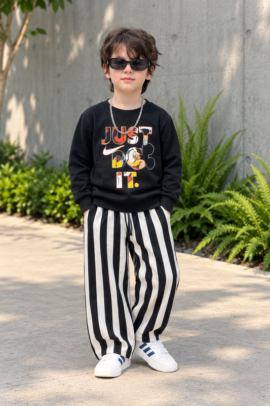 Mickey stripes pair