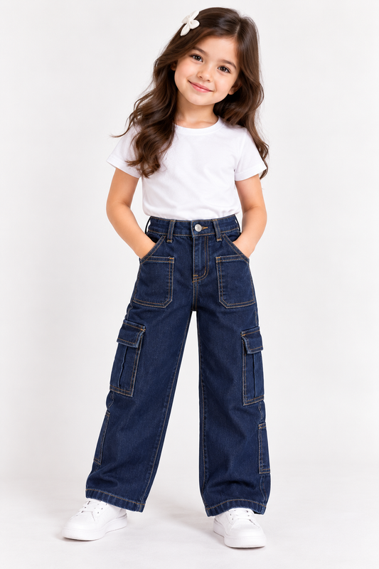 Cargo pants dark blue