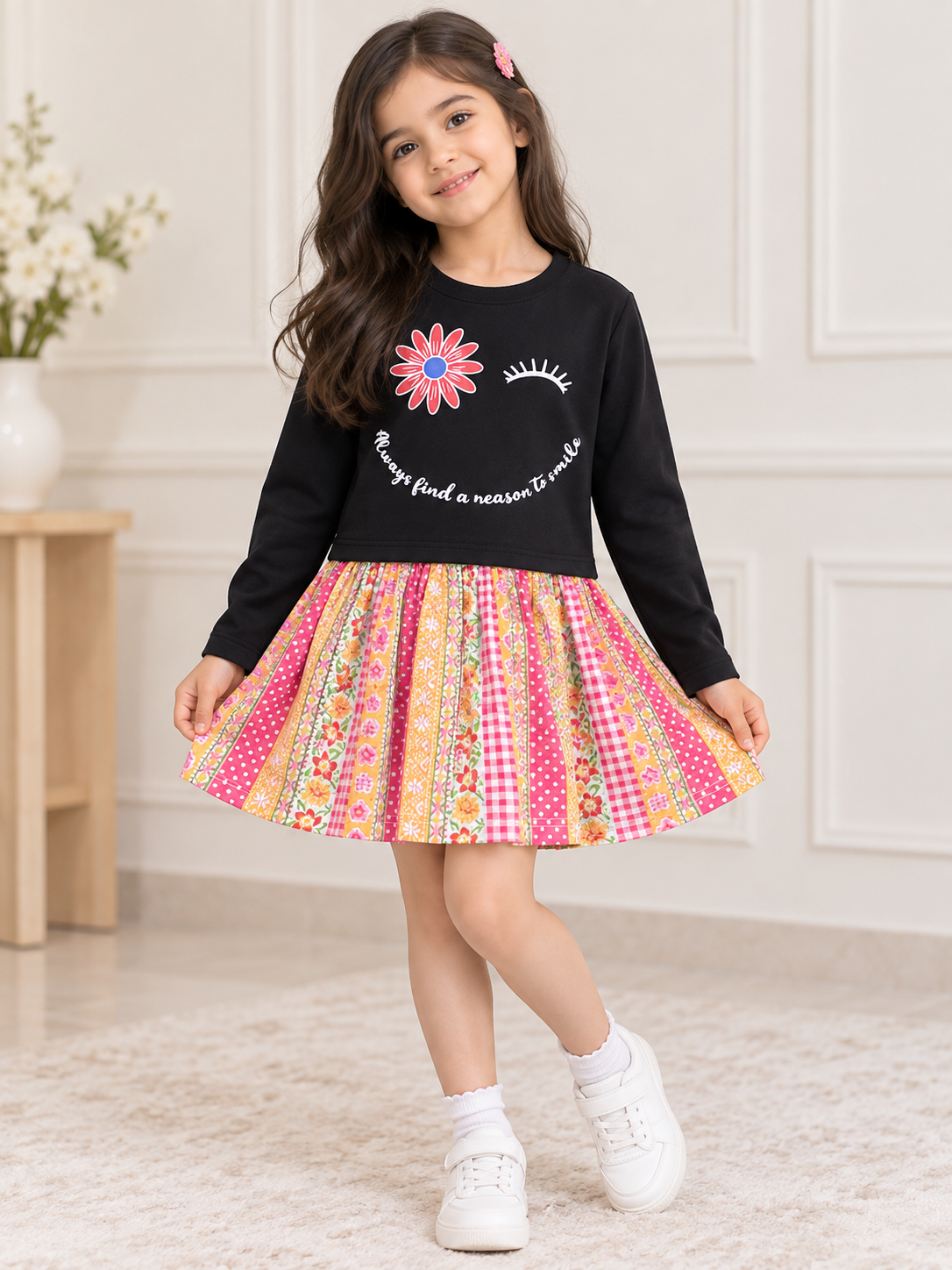 Chu chu Black  frock