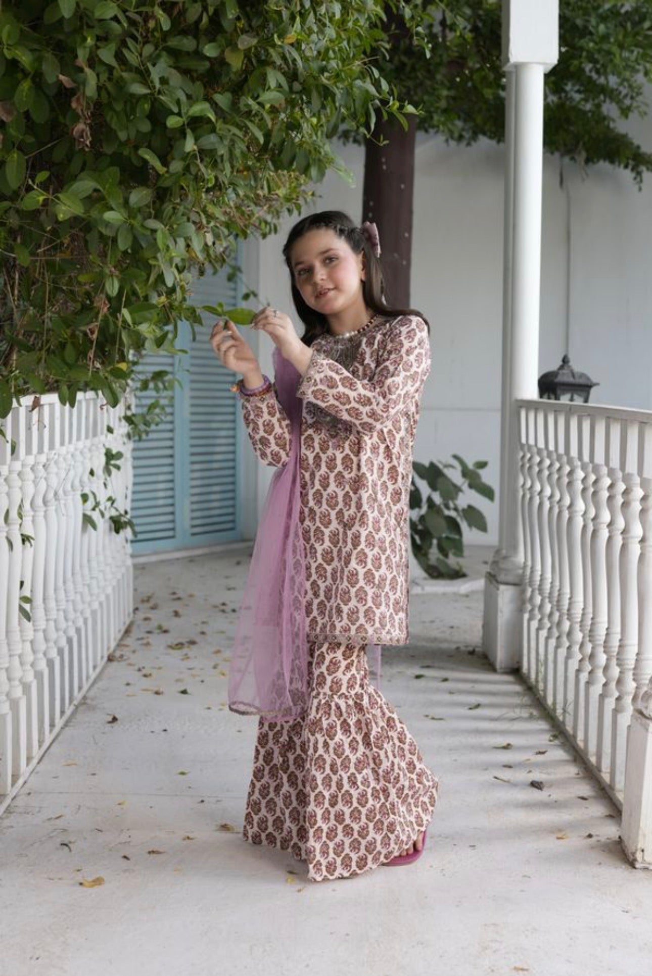 Al qaswa 3pc dress