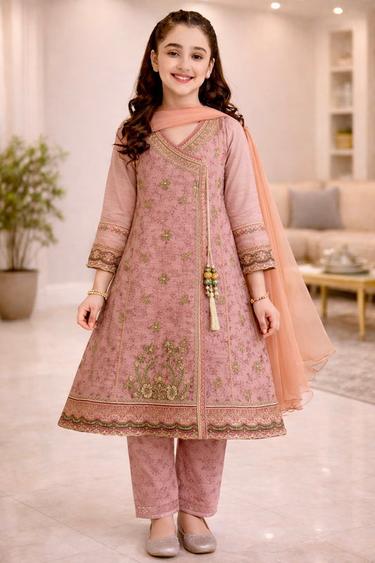 Alqaswa Embroidered Angrakha