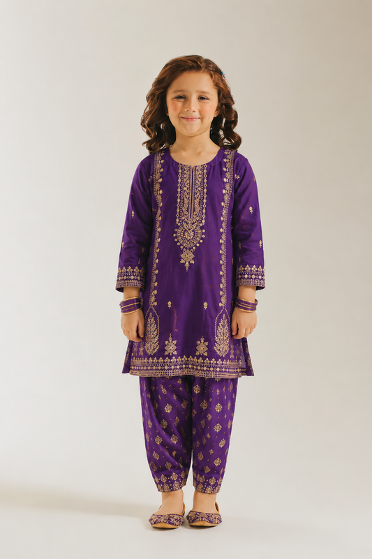 peru 2pc with farshi shalwar