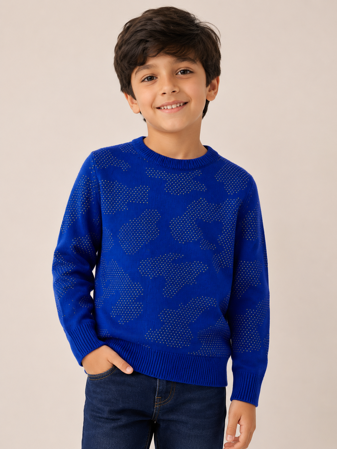 Bkt royal blue sweater