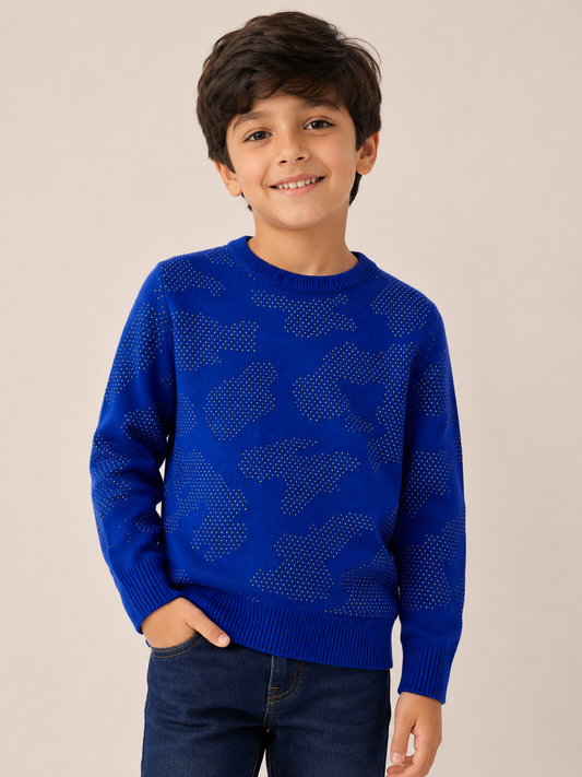 Bkt royal blue sweater