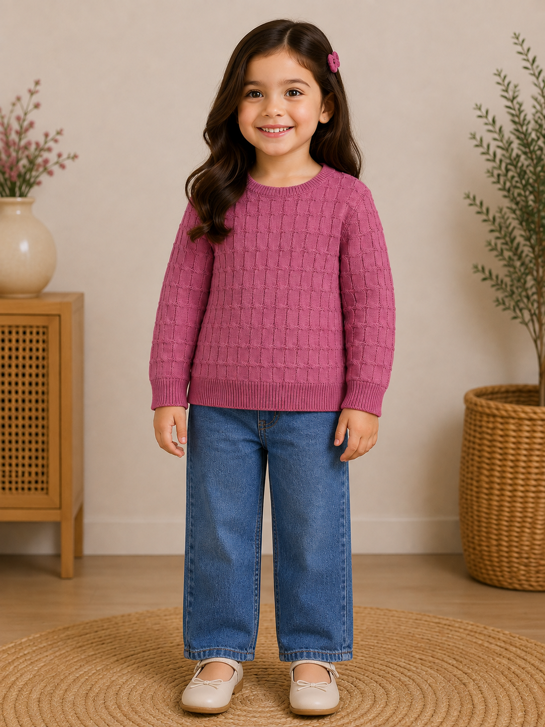 Bkt tea pinksweater