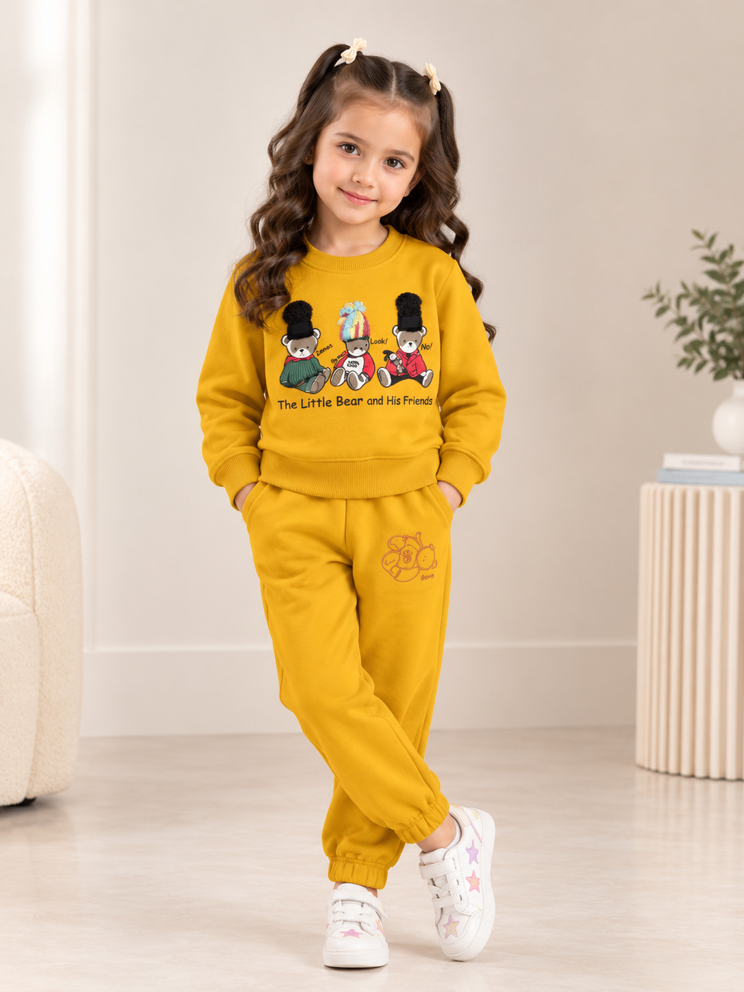 Chuchu yellow 3D bear
