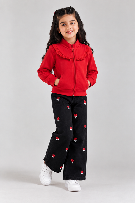 Mini minors red hoodie