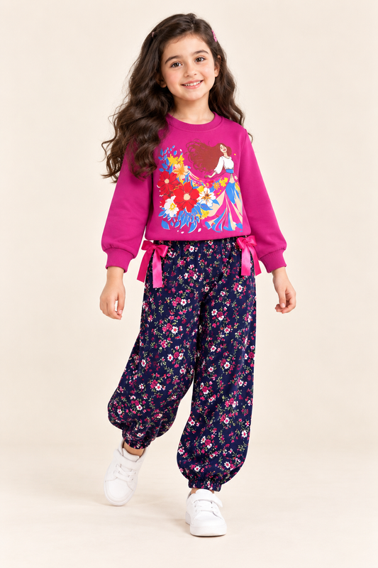 Chchu pink bow pair