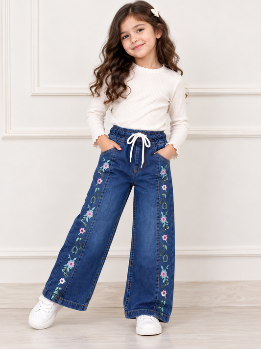 Embroidered pants