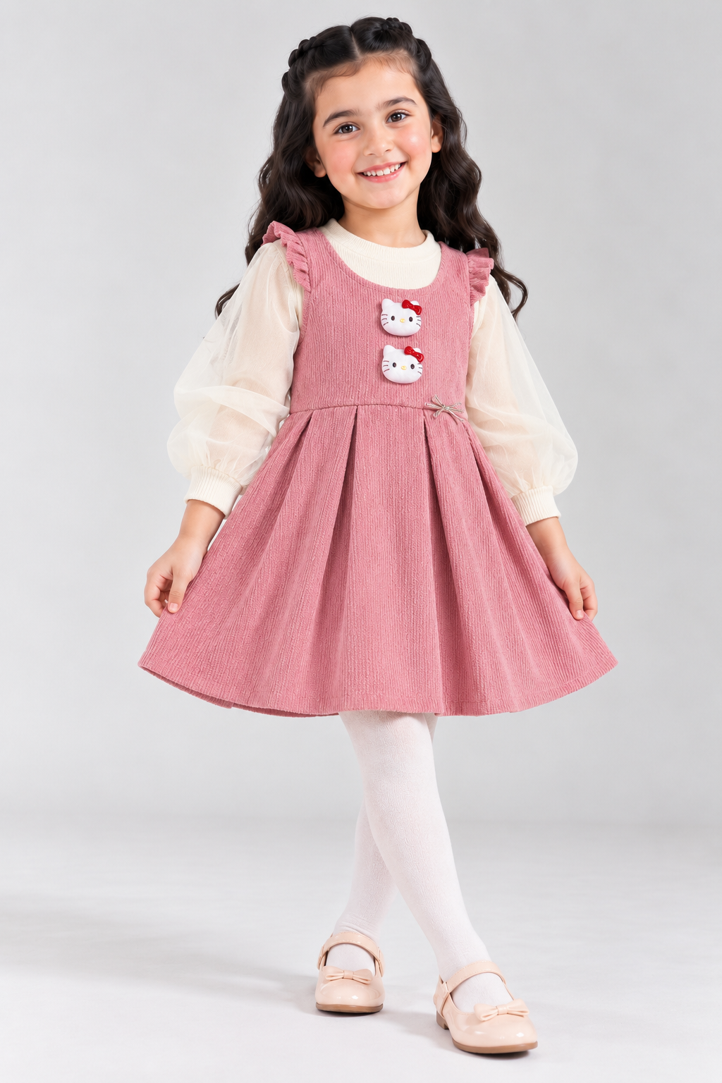 Kitty pink frock