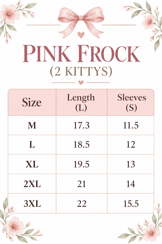 Kitty pink frock