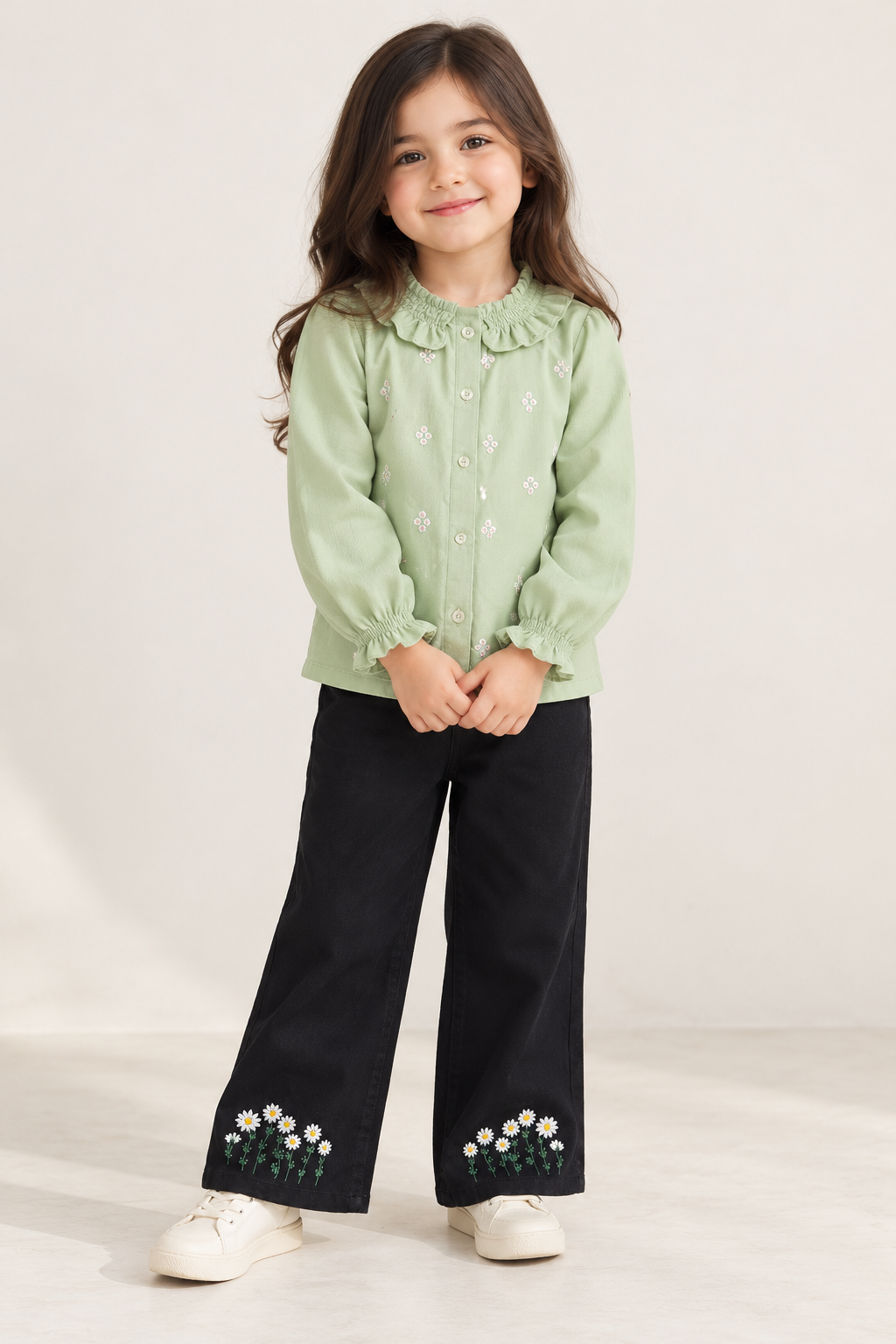 Hopscotch emb top