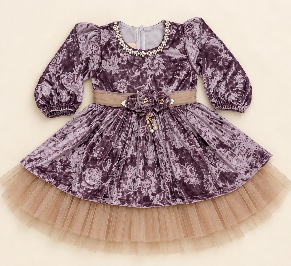 Velvet frock