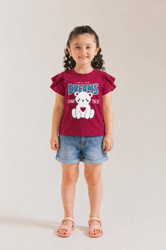 Baby Toss girls summer t shirt