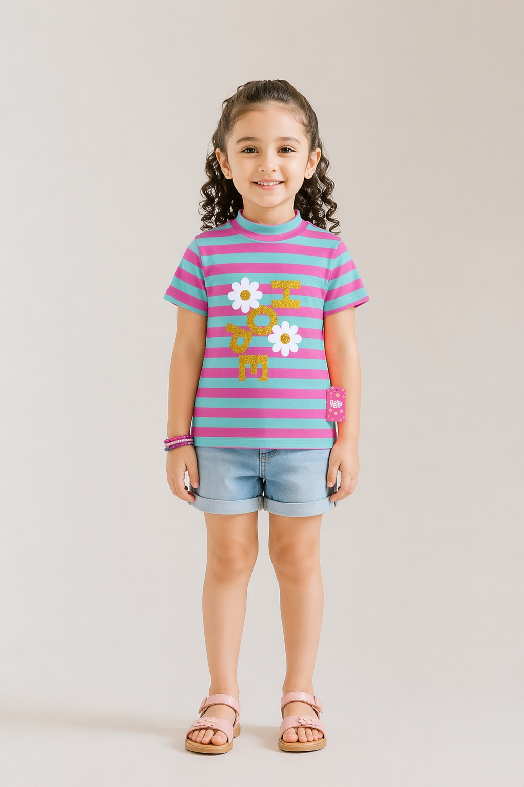 Baby toss Girls summer tshirt