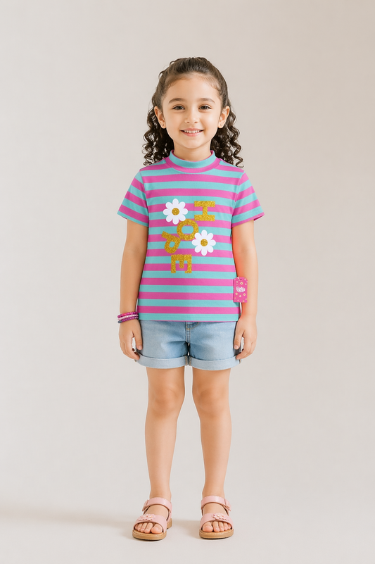 Baby toss Girls summer tshirt