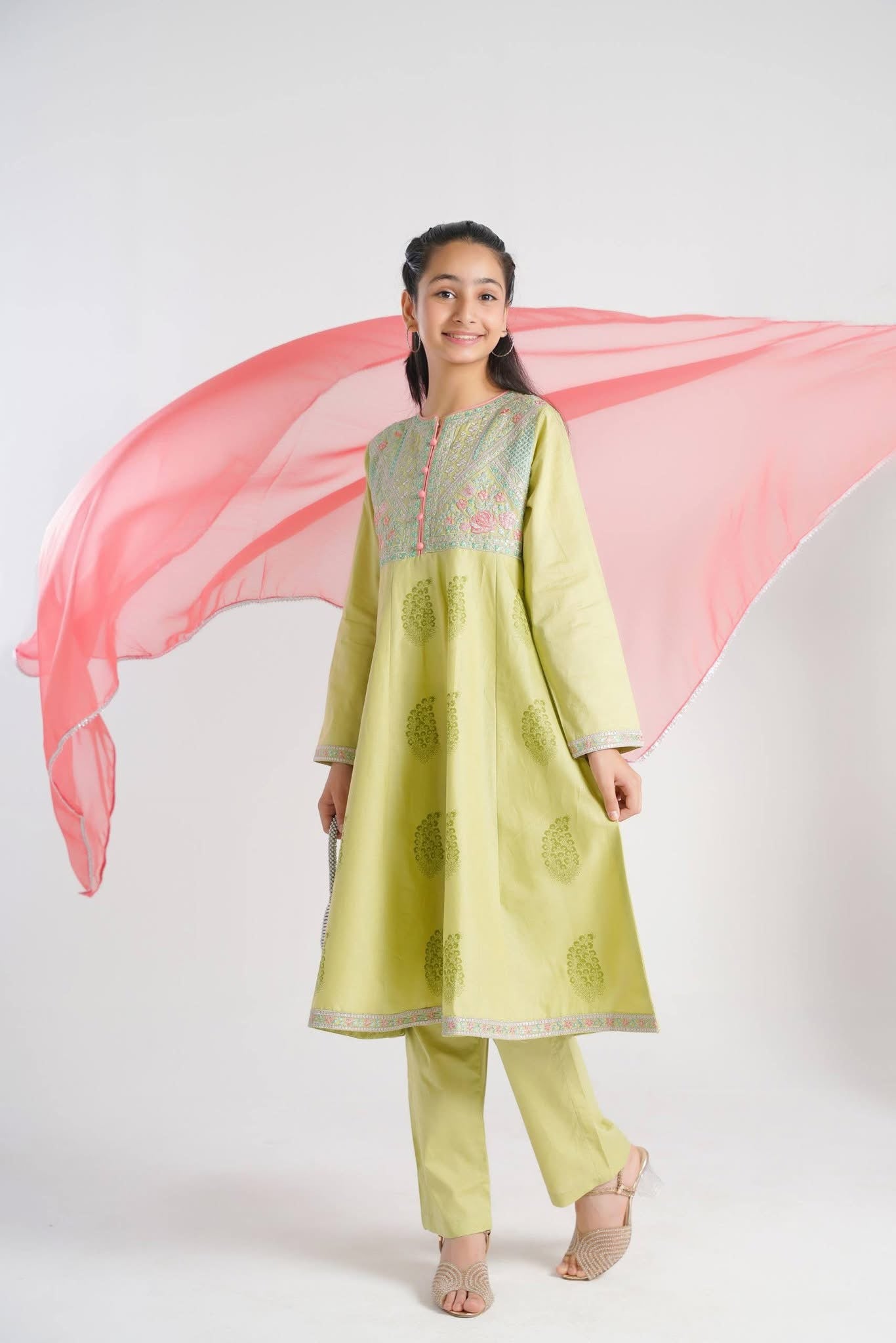 lilly mint green frock