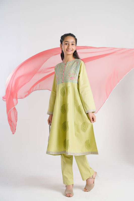 lilly mint green frock