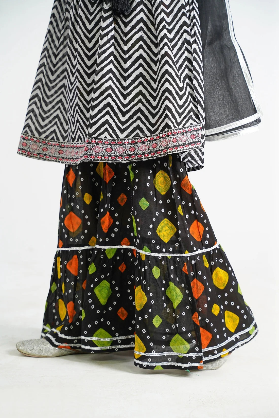 lilly 3pc sharara