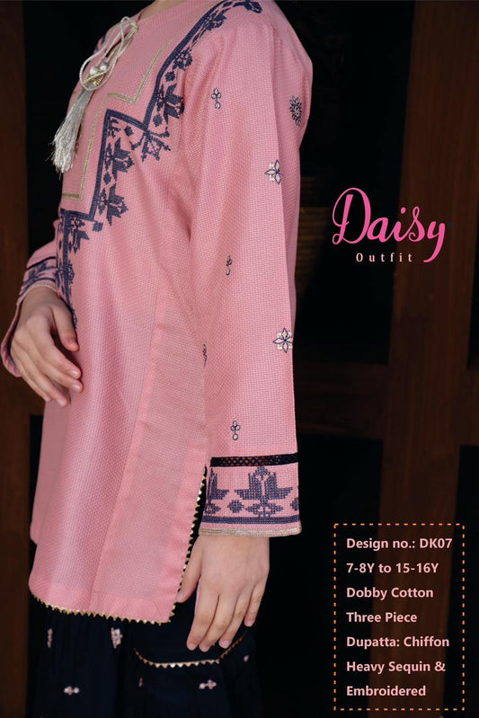 Daisy Ghrara Eid Special Girls Dress