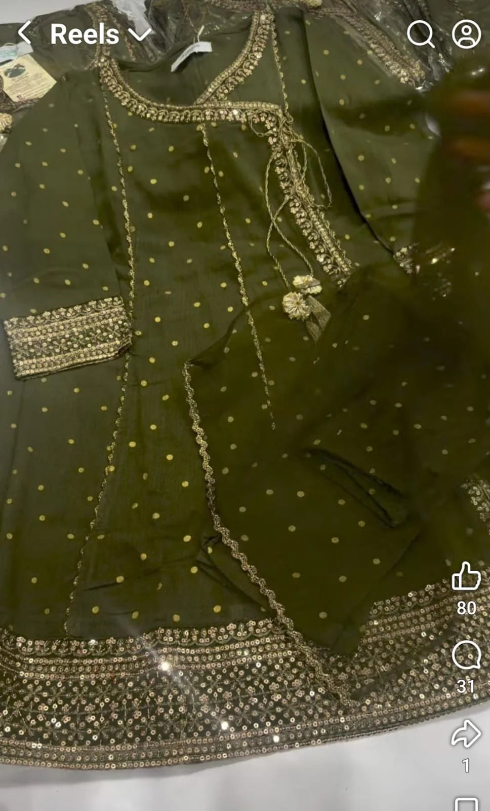 Alqaswa Girls Dress with Dupatta- 3 Piece – Eid Collection